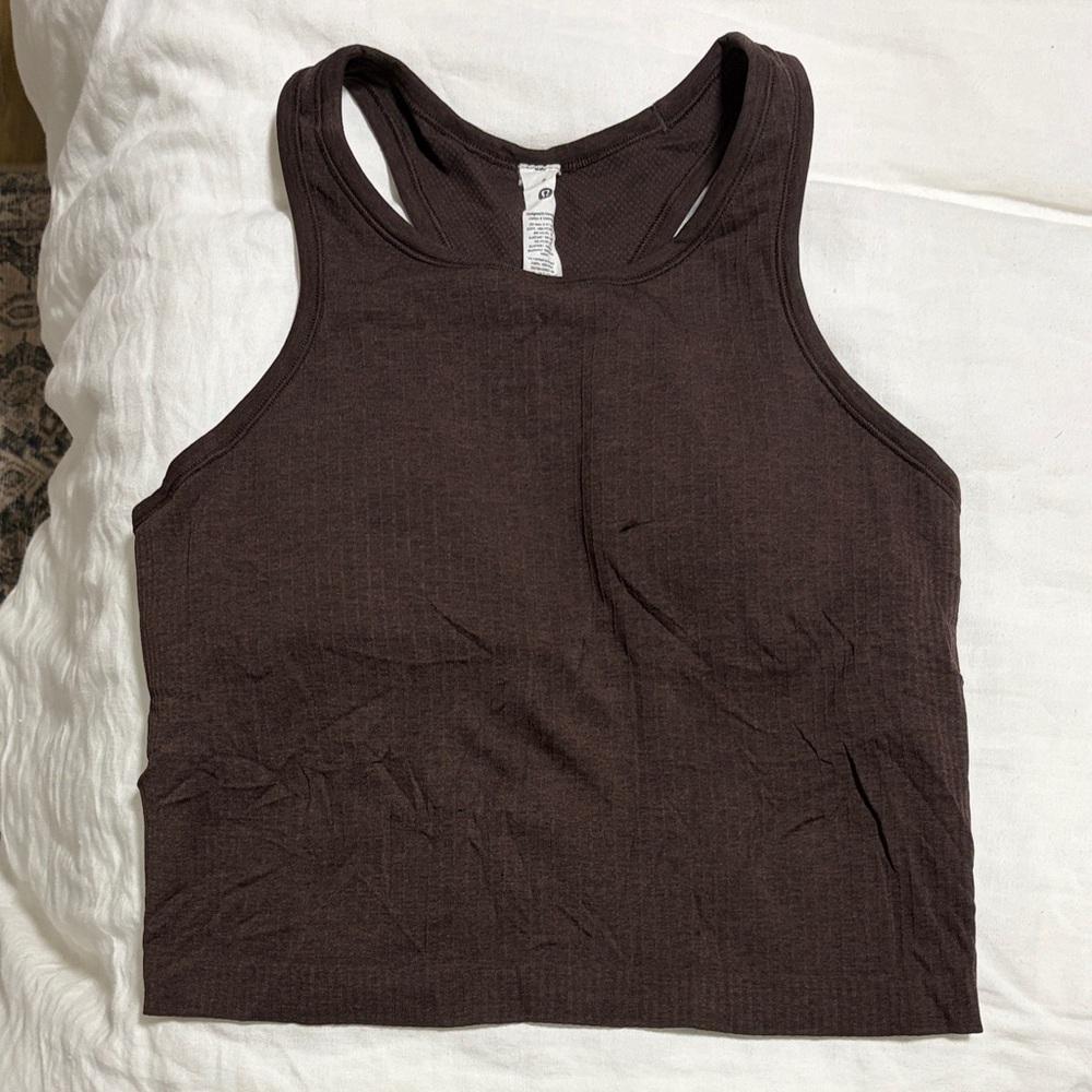 Lululemon Women's Brown Tank Top